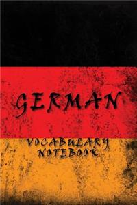 German Vocabulary Notebook