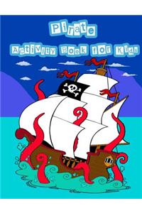 Pirate Activity Book For Kids