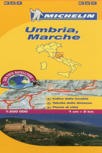 Michelin Umbria, Marche, Italia
