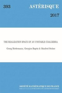 The Realization Space of an Unstable Coalgebra