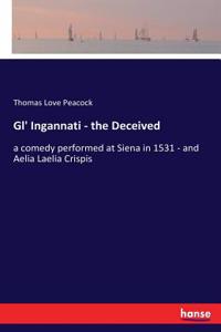 Gl' Ingannati - the Deceived