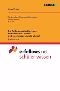 Aufbauorganisation eines Krankenhauses. Welche Verbesserungspotenziale gibt es?