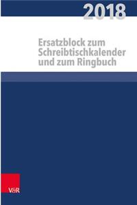 Kalender Fur Alle Im Kirchlichen Amt Ersatzblock: 2018