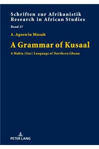 A Grammar of Kusaal