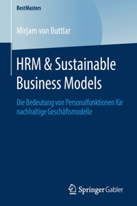 Hrm & Sustainable Business Models