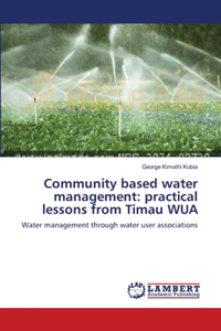 Community based water management