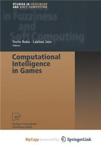Computational Intelligence in Games