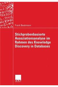 Stichprobenbasierte Assoziationsanalyse Im Rahmen Des Knowledge Discovery in Databases