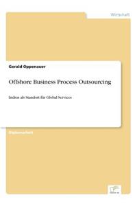 Offshore Business Process Outsourcing