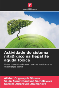 Actividade do sistema nitrØrgico na hepatite aguda tóxica