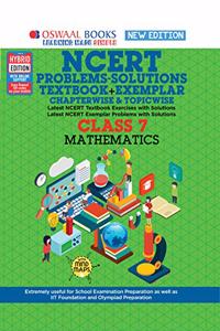 Oswaal NCERT Problems - Solutions (Textbook + Exemplar) Class 7 Mathematics Book (For March 2020 Exam)