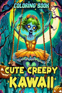 Cute Creepy Kawaii Coloring Book