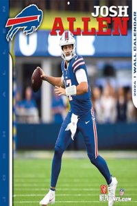 Buffalo Bills Josh Allen 2024 12x12 Player Wall Calendar