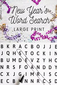 New Year's Word Search