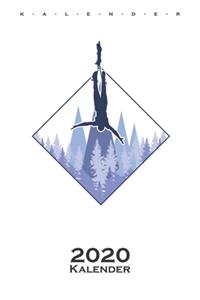 Bungee Jumping Logo Kalender 2020