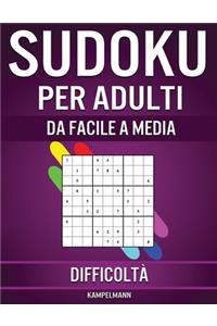 Sudoku per Adulti da Facile a Media Difficoltà