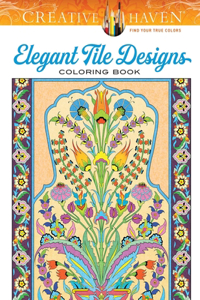 Creative Haven Elegant Tile Designs Coloring Book