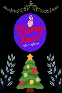 Merry xmas Coloring Book