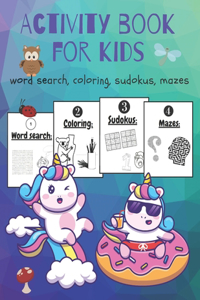 Activity book for kids