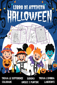 HALLOWEEN Libro di Attività per Bambini 4-8 Anni