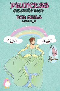princess coloring book for girls age 3_9