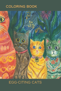 Coloring Book Egg-citing Cats