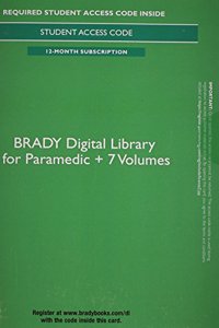 Brady Digital Library for Paramedic + 7 Volumes -- Access Card (12 months access)