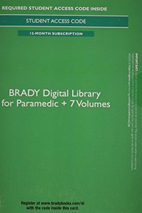 Brady Digital Library for Paramedic + 7 Volumes -- Access Card (12 Months Access)