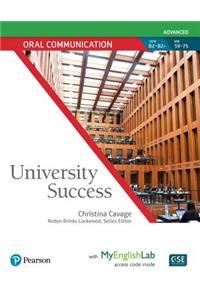 University Success Oral Communication Advanced, Student Book with Myenglishlab