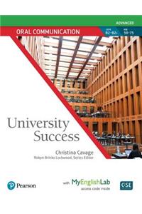 University Success Oral Communication Advanced, Student Book with MyLab English