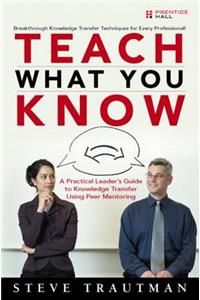 Teach What You Know