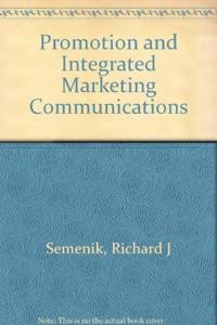 Promotion and Integrated Marketing Communication Hardcover â€“ 1 April 2001