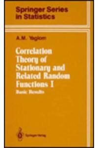 Correlation Theory of Stationary and Related Random Functions