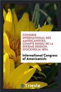 Congres International Des Americanistes
