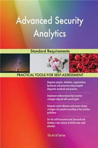 Advanced Security Analytics Standard Requirements