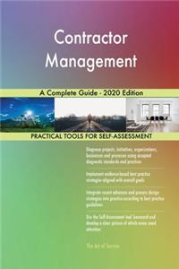 Contractor Management A Complete Guide - 2020 Edition