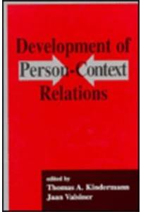 Development of Person-Context Relations