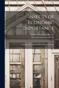 Insects of Economic Importance; Outlines of Lectures in Economic Entomology