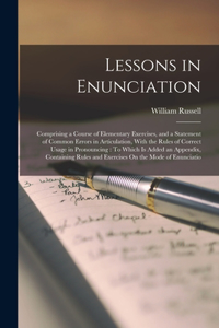 Lessons in Enunciation