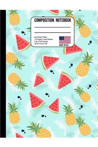 Composition Notebook 4x4 Graph Paper