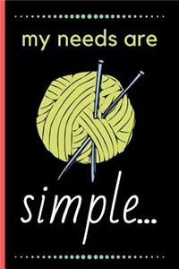 My Needs Are Simple
