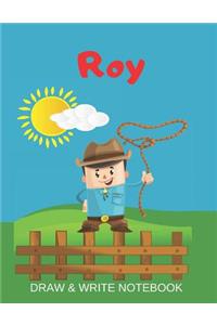 Roy Draw & Write Notebook