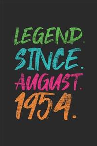 Legend Since August 1954
