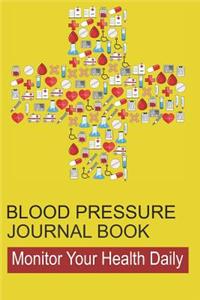 Blood Pressure Journal Book