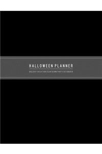 Halloween Countdown Planner