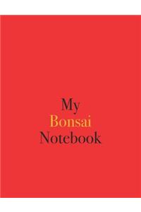 My Bonsai Notebook