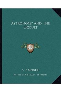 Astronomy And The Occult