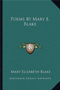 Poems by Mary E. Blake