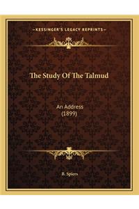 The Study Of The Talmud