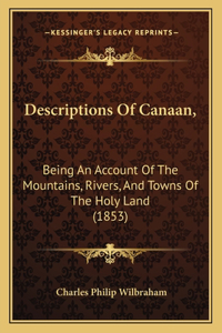 Descriptions Of Canaan,